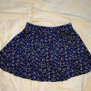 Blue Floral Skirt💙